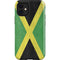 Jamaica Flag Distressed iPhone 12 Mini Impact Case